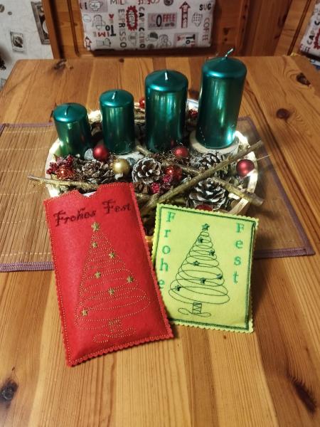 Stickdatei Tannenbaum Spirale